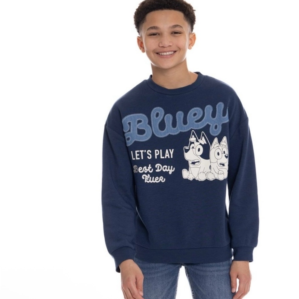 BLUEY Kids' Navy Sweatshirt